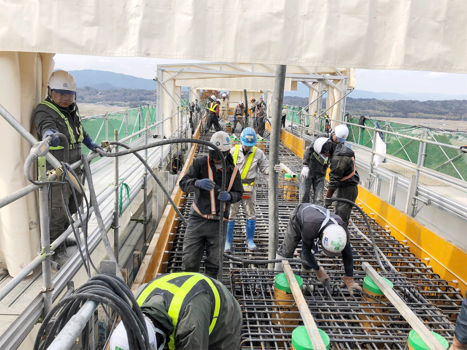 現場管理職（土木系技術職）及び一般土木作業員